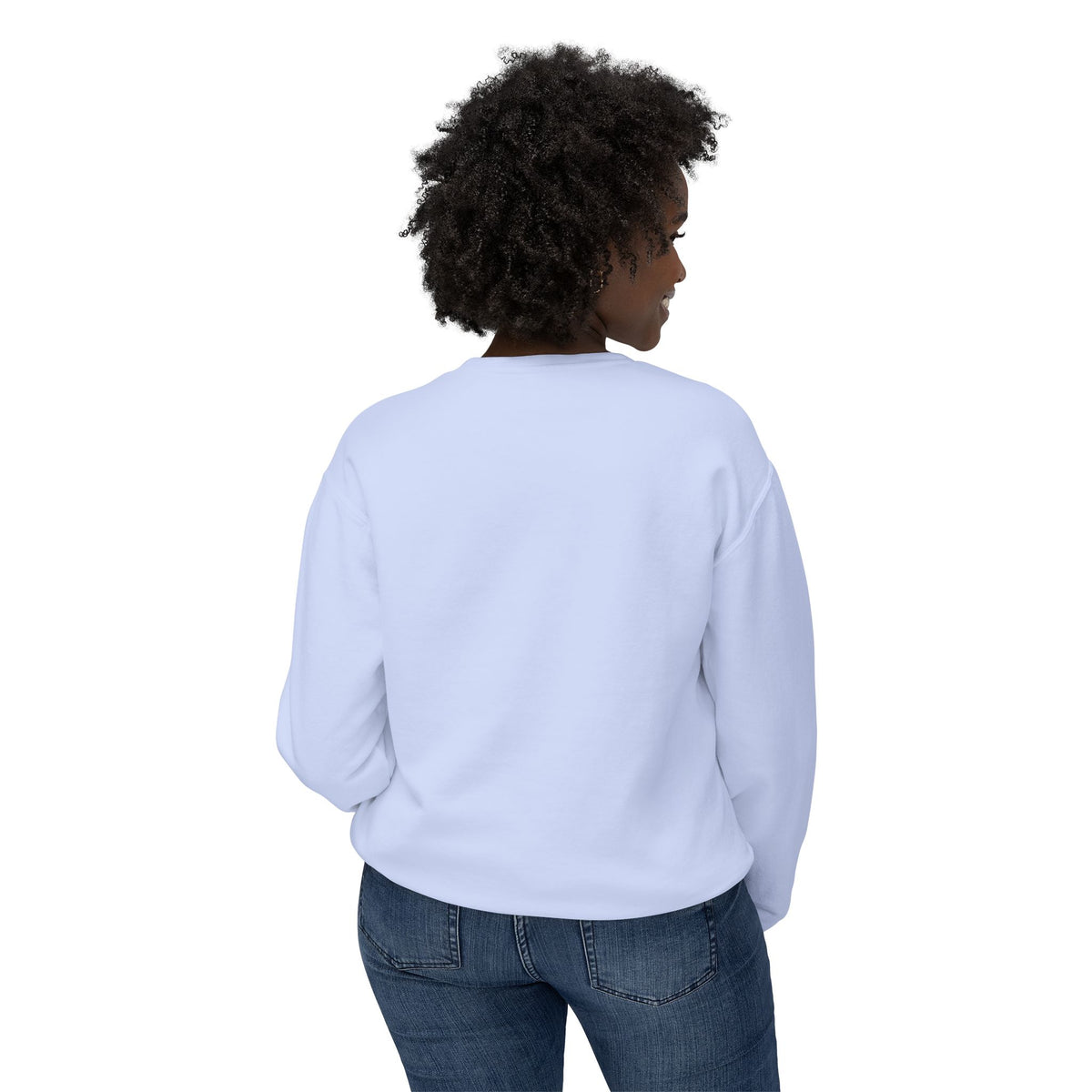 Stylish Streetwear Crewneck Sweatshirt with Vintage Guitarist Graphic
