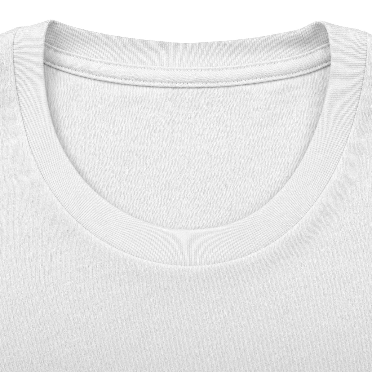 Camping Wolf Tee — Minimal Outdoor Graphic T-Shirt with Pine Trees and Campfire